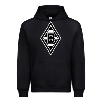 Black #borussia #monchengladbach Urban Hoodie - linhVisuals