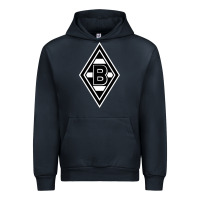 Navy #borussia #monchengladbach Urban Hoodie - linhVisuals