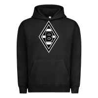 Pigment Black #borussia #monchengladbach Urban Hoodie - linhVisuals