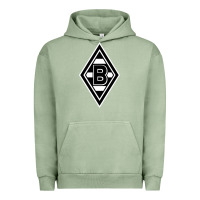 Pigment Oil Green #borussia #monchengladbach Urban Hoodie - linhVisuals