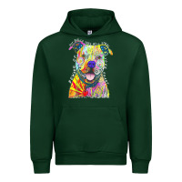 Forest Green pitbull t  shirt beware of pitbulls they will steal your heart t  shir Urban Hoodie - linhVisuals