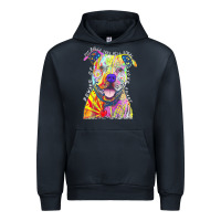 Navy pitbull t  shirt beware of pitbulls they will steal your heart t  shir Urban Hoodie - linhVisuals