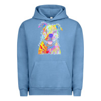 Pigment Pebble Blue pitbull t  shirt beware of pitbulls they will steal your heart t  shir Urban Hoodie - linhVisuals