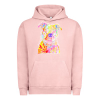 Pigment Salmon pitbull t  shirt beware of pitbulls they will steal your heart t  shir Urban Hoodie - linhVisuals