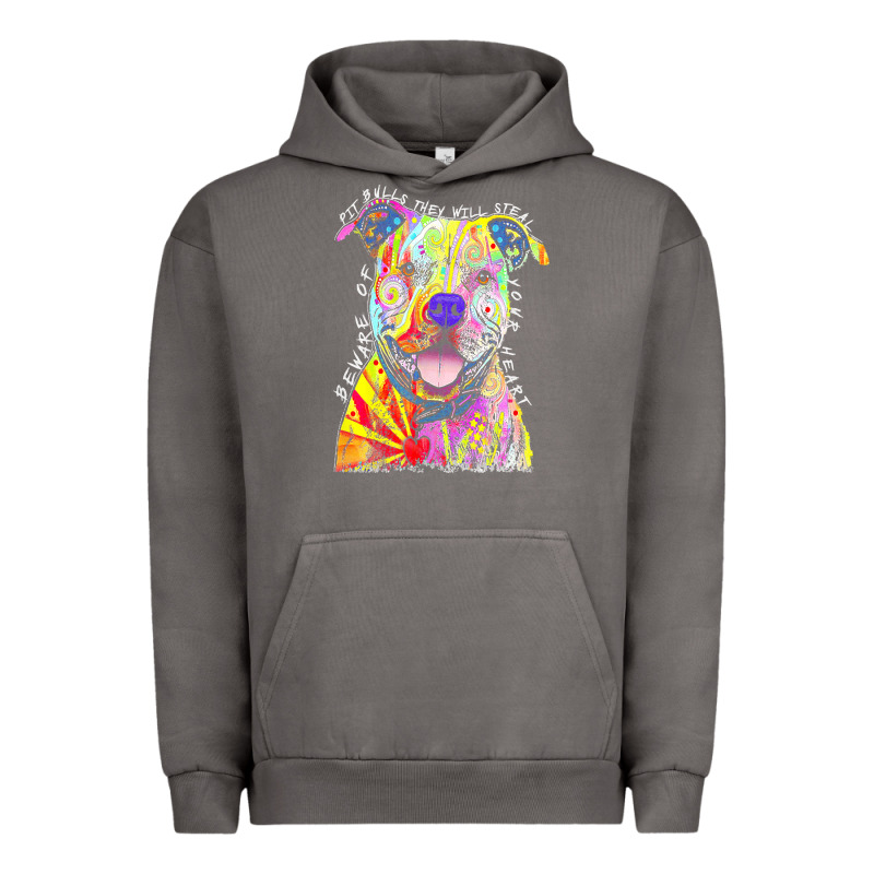 Pitbull T  Shirt Beware Of Pitbulls They Will Steal Your Heart T  Shir Urban Hoodie by linhVisuals | Teevron