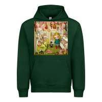 Forest Green Mark Ryden - The Magic Sircus Urban Hoodie - linhVisuals