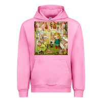 Fuchsia Pink Mark Ryden - The Magic Sircus Urban Hoodie - linhVisuals