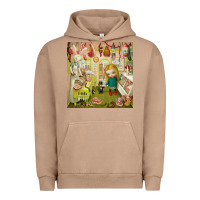 Pigment Burro Mark Ryden - The Magic Sircus Urban Hoodie - linhVisuals
