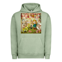 Pigment Oil Green Mark Ryden - The Magic Sircus Urban Hoodie - linhVisuals