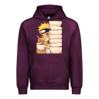 Mauve Wine Nar Manga Ruto Ramen Urban Hoodie - linhVisuals