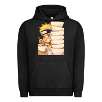Pigment Black Nar Manga Ruto Ramen Urban Hoodie - linhVisuals