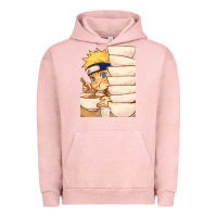 Pigment Salmon Nar Manga Ruto Ramen Urban Hoodie - linhVisuals