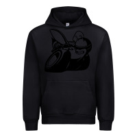 Black Scat pack Urban Hoodie - linhVisuals