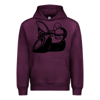 Mauve Wine Scat pack Urban Hoodie - linhVisuals