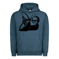 Pigment Midnight Navy Scat pack Urban Hoodie - linhVisuals