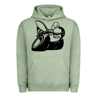Pigment Oil Green Scat pack Urban Hoodie - linhVisuals
