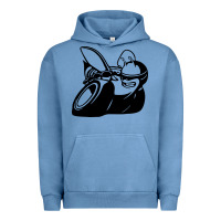Pigment Pebble Blue Scat pack Urban Hoodie - linhVisuals