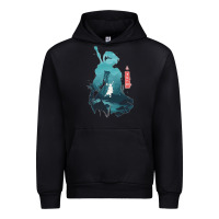 Black Nier Automata Urban Hoodie - linhVisuals