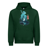 Forest Green Nier Automata Urban Hoodie - linhVisuals