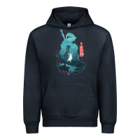 Navy Nier Automata Urban Hoodie - linhVisuals