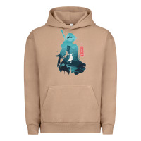 Pigment Burro Nier Automata Urban Hoodie - linhVisuals
