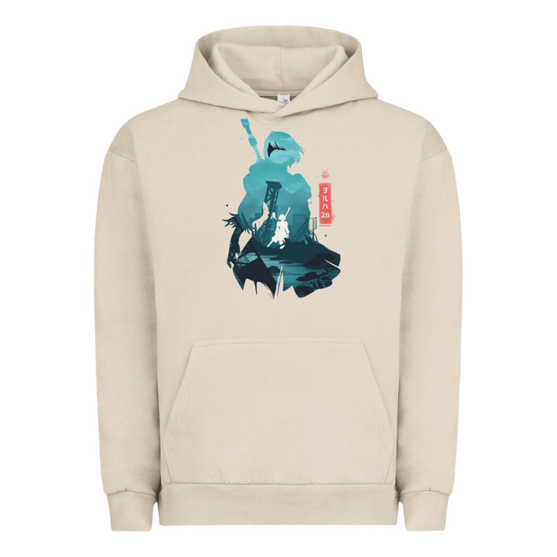 Nier Automata Urban Hoodie by linhVisuals | Teevron
