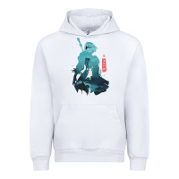 White Nier Automata Urban Hoodie - linhVisuals