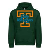 Forest Green tennessee lady volunteers Urban Hoodie - linhVisuals