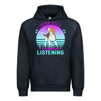 Navy beagle t  shirt i hear you i'm just not listening beagle lover t  shir Urban Hoodie - linhVisuals