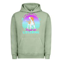Pigment Oil Green beagle t  shirt i hear you i'm just not listening beagle lover t  shir Urban Hoodie - linhVisuals