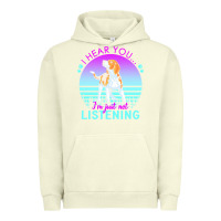 Pigment Pistachio beagle t  shirt i hear you i'm just not listening beagle lover t  shir Urban Hoodie - linhVisuals