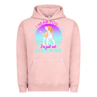 Pigment Salmon beagle t  shirt i hear you i'm just not listening beagle lover t  shir Urban Hoodie - linhVisuals