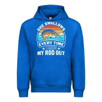 Cobalt she swallows every time i bring my rod t  shirt she swallows every tim Urban Hoodie - linhVisuals
