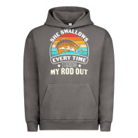 Pigment Tornado she swallows every time i bring my rod t  shirt she swallows every tim Urban Hoodie - linhVisuals