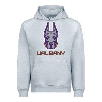 Heather Grey Ualbany Great Danes Urban Hoodie - linhVisuals