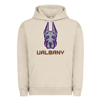 Pigment French Oak Ualbany Great Danes Urban Hoodie - linhVisuals