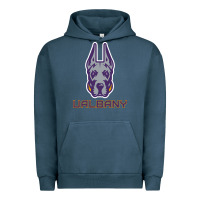 Pigment Midnight Navy Ualbany Great Danes Urban Hoodie - linhVisuals