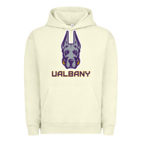 Pigment Pistachio Ualbany Great Danes Urban Hoodie - linhVisuals