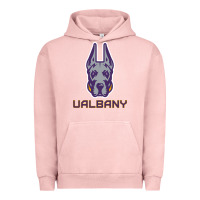 Pigment Salmon Ualbany Great Danes Urban Hoodie - linhVisuals