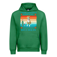 Emerald boxer t  shirt a woman cannot survive on wine alone she also needs box Urban Hoodie - linhVisuals