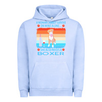 Pigment Grape Ice boxer t  shirt a woman cannot survive on wine alone she also needs box Urban Hoodie - linhVisuals