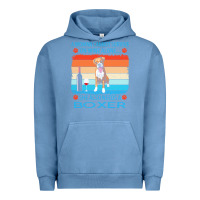 Pigment Pebble Blue boxer t  shirt a woman cannot survive on wine alone she also needs box Urban Hoodie - linhVisuals