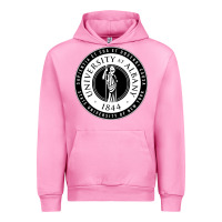 Fuchsia Pink University Albany Suny Urban Hoodie - linhVisuals