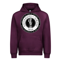 Mauve Wine University Albany Suny Urban Hoodie - linhVisuals