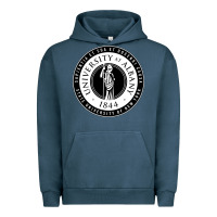 Pigment Midnight Navy University Albany Suny Urban Hoodie - linhVisuals