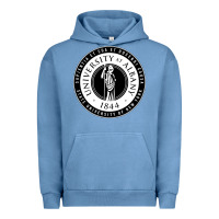 Pigment Pebble Blue University Albany Suny Urban Hoodie - linhVisuals