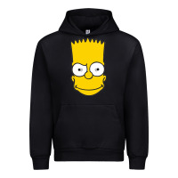 Black kartun bart simpson mask Urban Hoodie - linhVisuals
