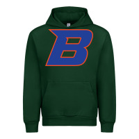 Forest Green new-boise-state Urban Hoodie - linhVisuals
