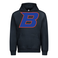 Navy new-boise-state Urban Hoodie - linhVisuals