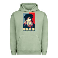 Pigment Oil Green leonardo Urban Hoodie - linhVisuals